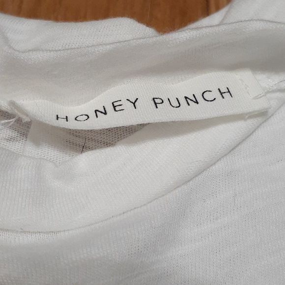 Honey Punch "oh, merde" Oversize Muscle Tank Tops - Picture 5 of 5